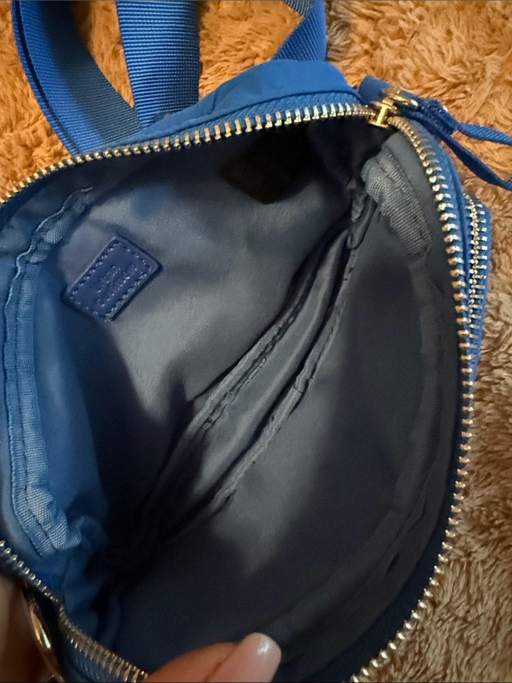 Urban Outfitters Royal Blue Crossbody Nylon Shoulder Bag - Picture 4 of 5